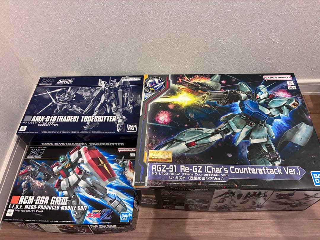 MGリ・ガズィ逆襲のシャアver HGジムⅢ トーリスリッターガンプラまとめ売り