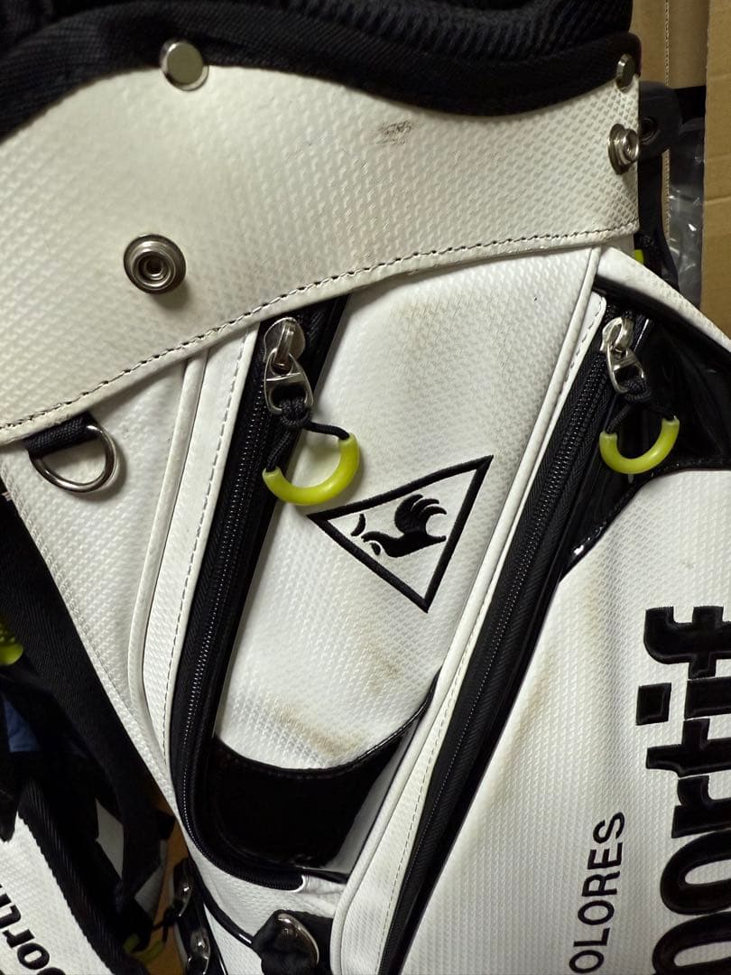 le coq sportif キャディバッグ ホワイト