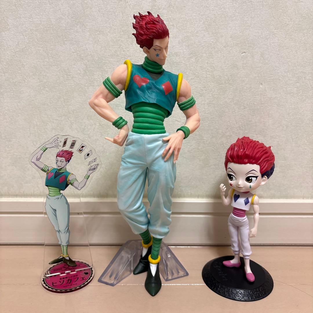 ハンターハンター　ヒソカ　フィギュア　アクリルスタンド　まとめ売り　1番くじ