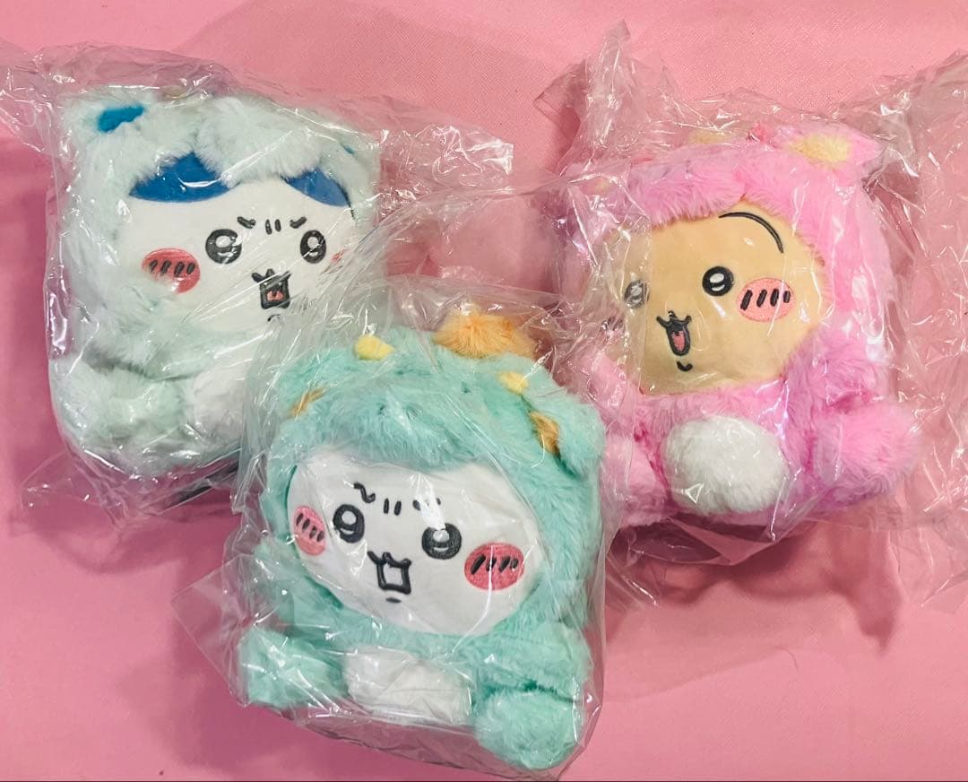 新品未開封ちいかわ　ハッピーバッグ　辰年　ぬいぐるみセット