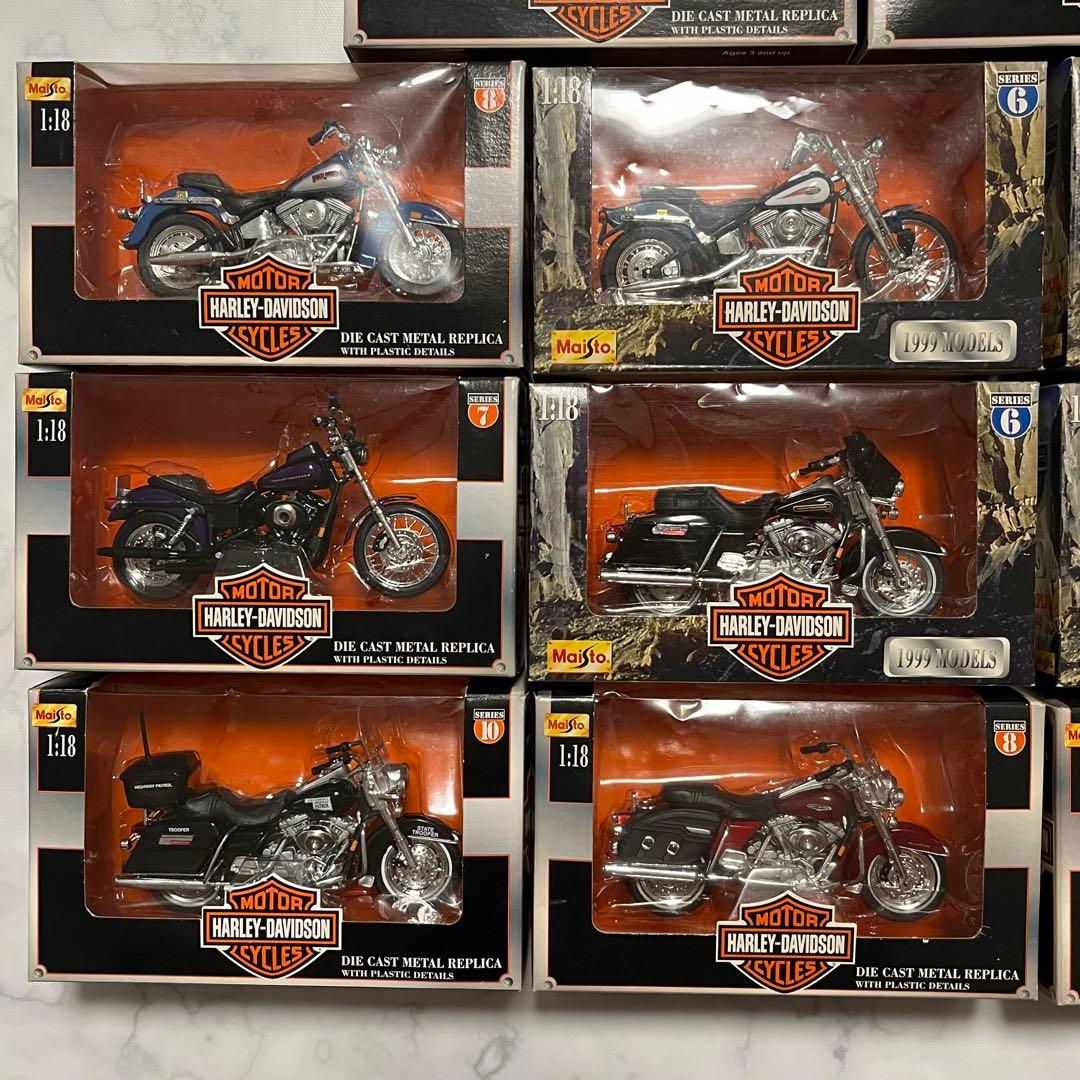 Maisto ハーレーダビッドソン1：18スケール フィギュア