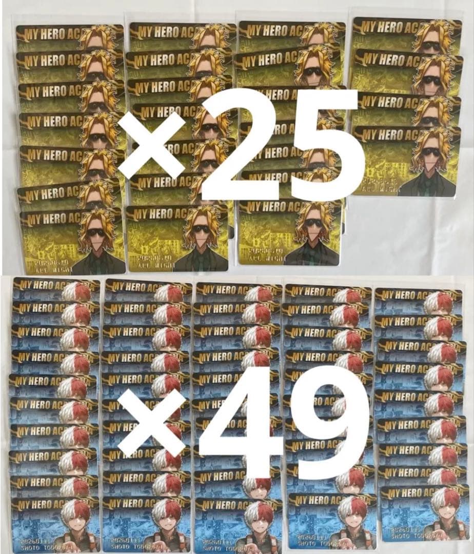 轟焦凍　オールマイト　ヒロアカ　バースデイコレクションカード2026