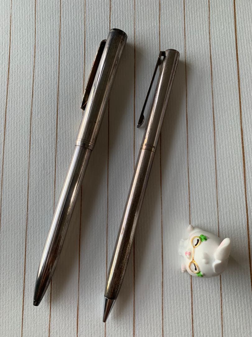 銀製 ボールペン＆シャープペン セット（ダンヒル＆ティファニー）