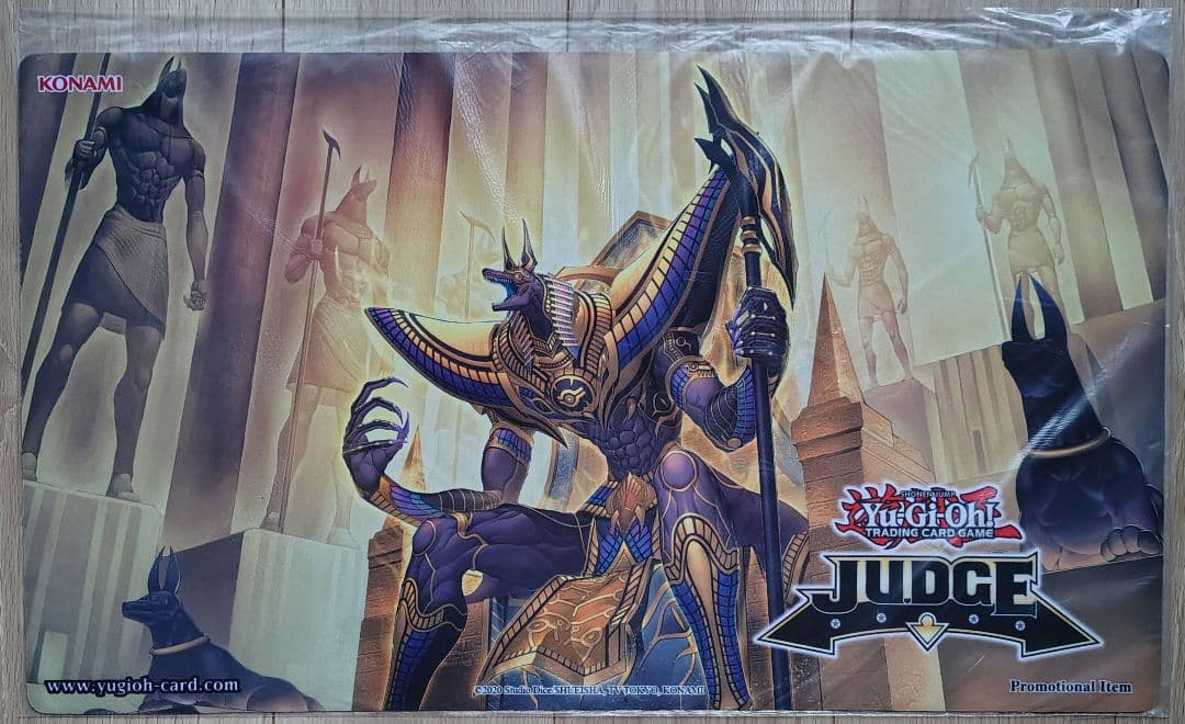 遊戯王 公式 プレイマット ジャッジメント・オブ・アヌビス JUDGE 未開封