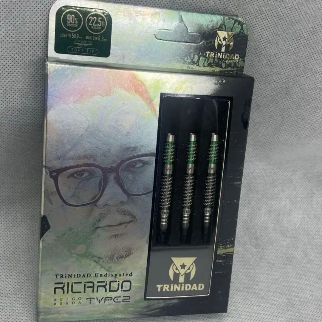 新品未開封品 リカルド2 浅田斉吾選手 【トリニダード】 ダーツ バレル