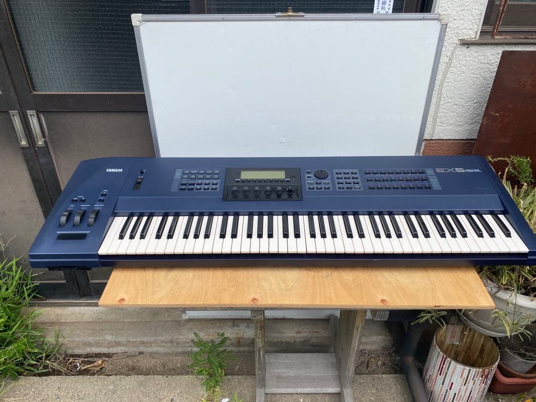 yamaha ex5 シンセサイザー　電源コード　メンテナンス品　中古品