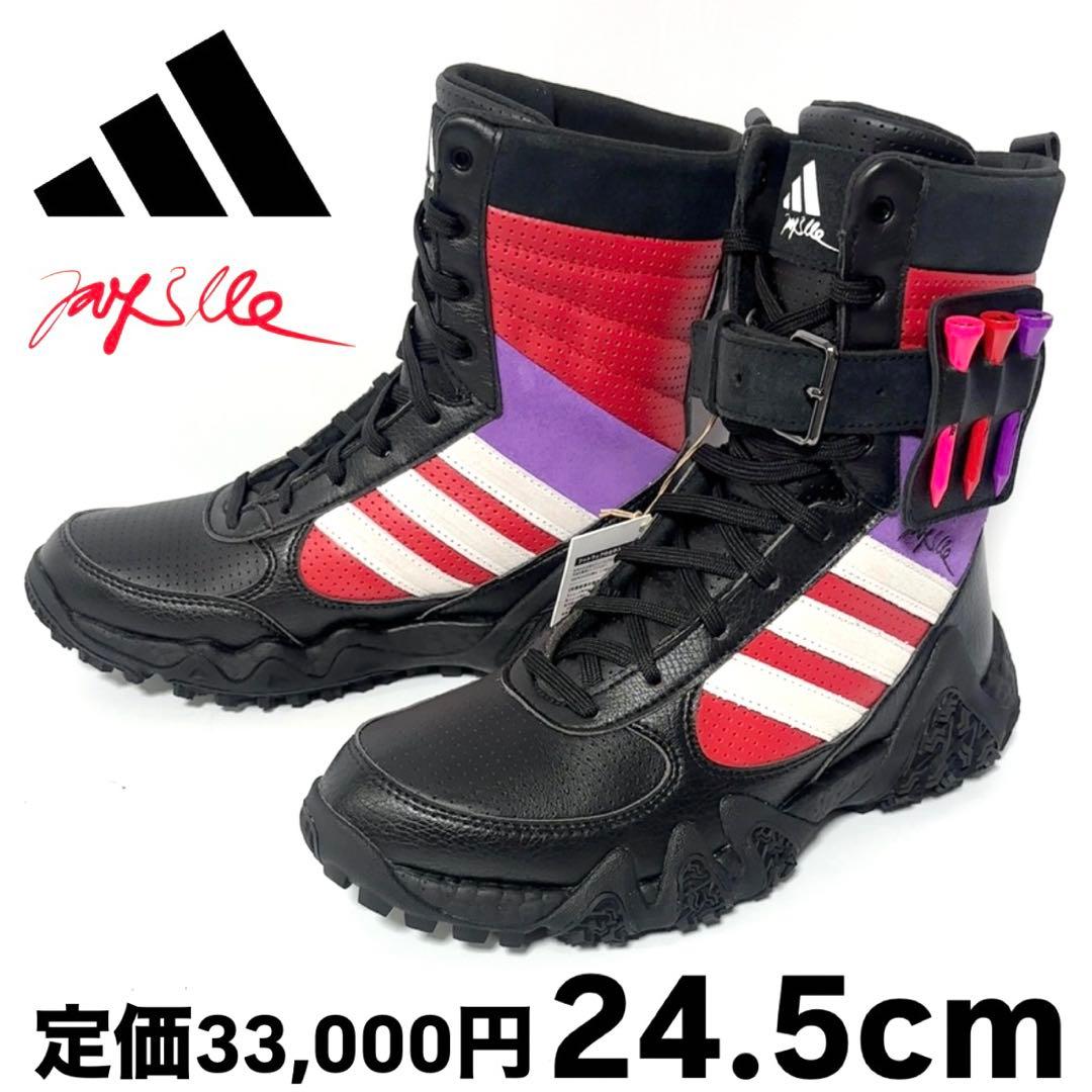 ジェイスリー アディダス ゴルフ コードカオス ブーツ スパイクレス 24.5