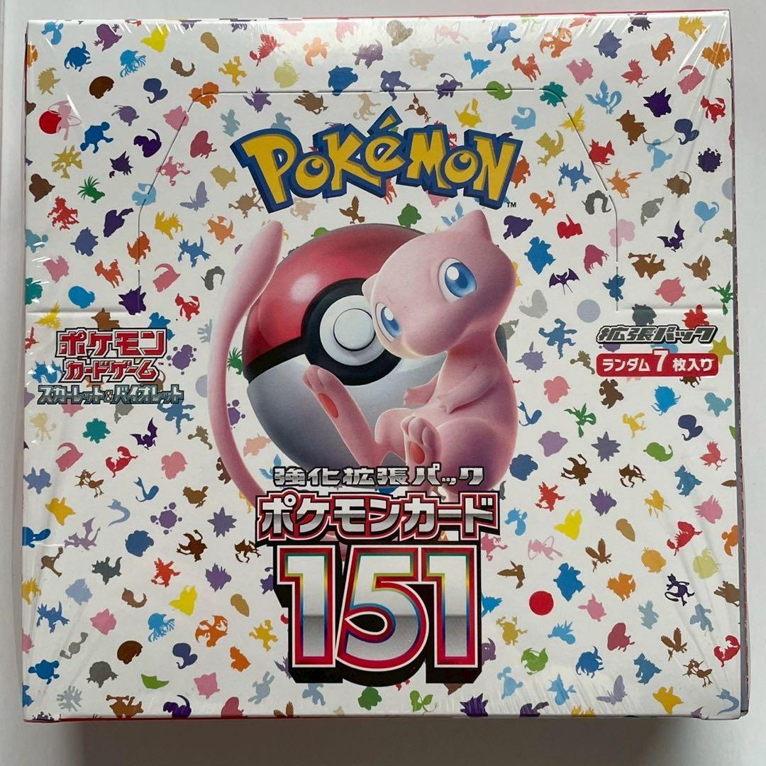 ポケモンカード　151 1BOX シュリンク付き