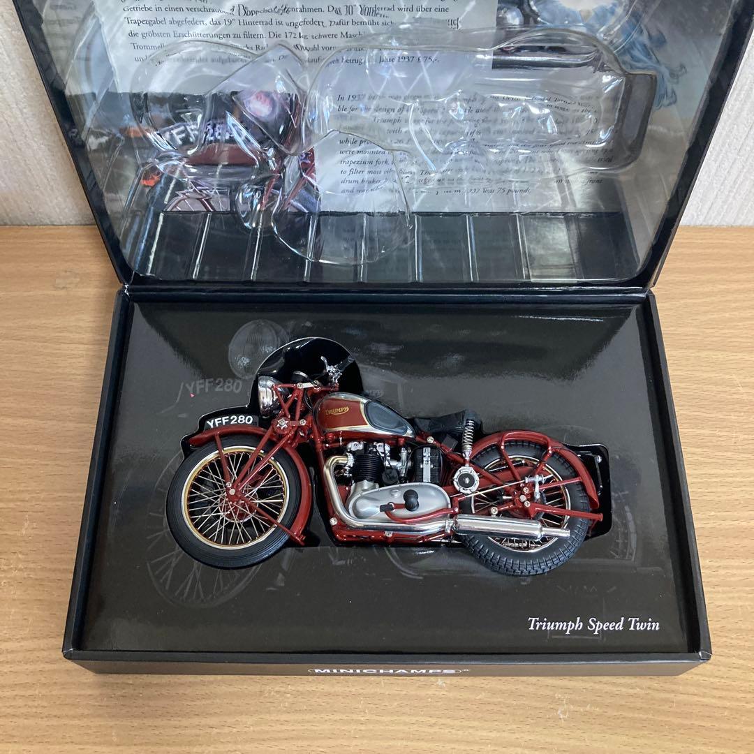 オートバイ・バイク 1/12 MINICHAMPS Triumph Speed Twin