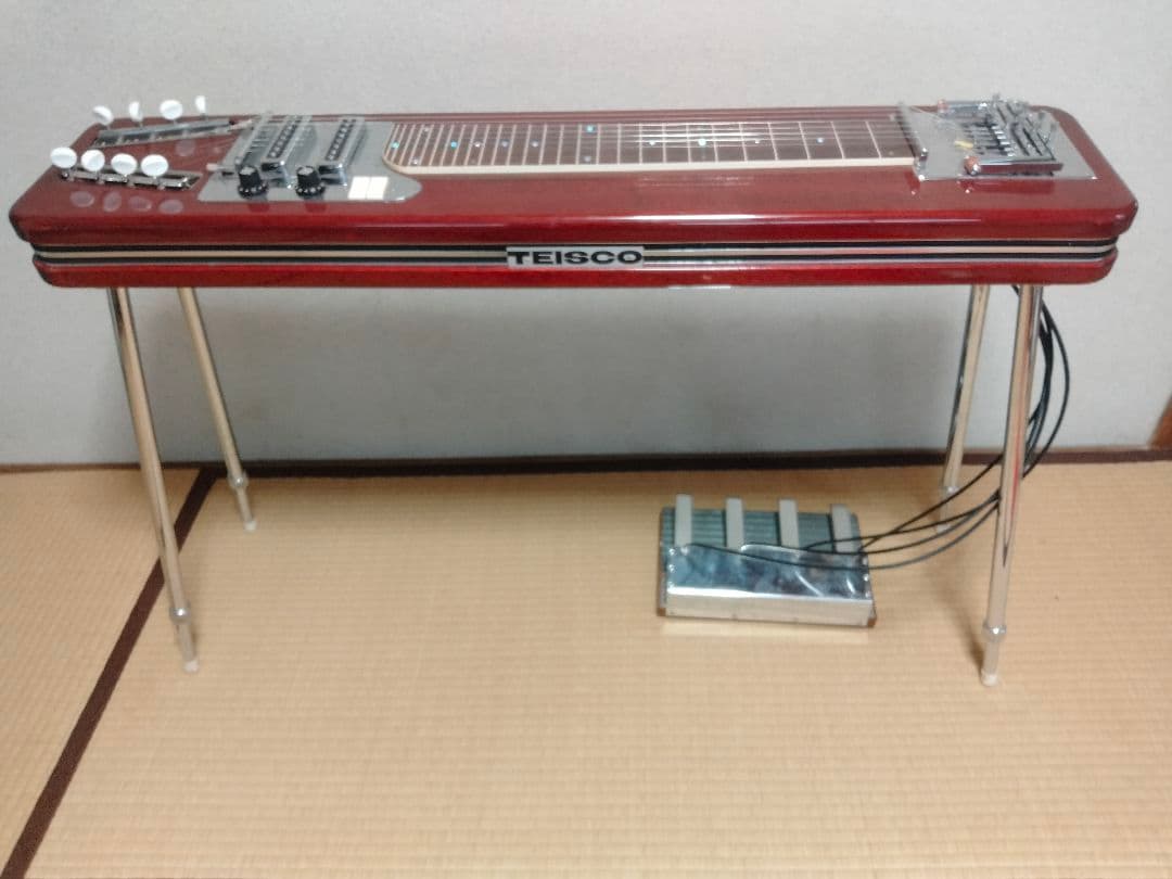 ギター Teisco Pedal Steel Guitar, Case