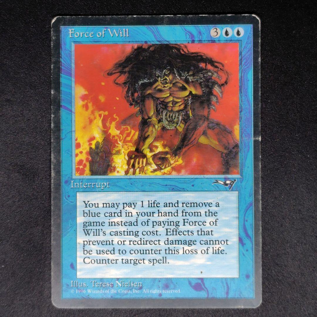 アライアンス 意志の力/Force of Will 英語版 状態悪