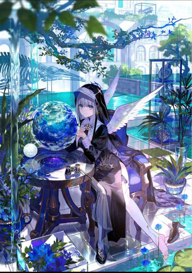 藤ちょこ　「第三惑星の部屋」絵師100人展 13 複製原画