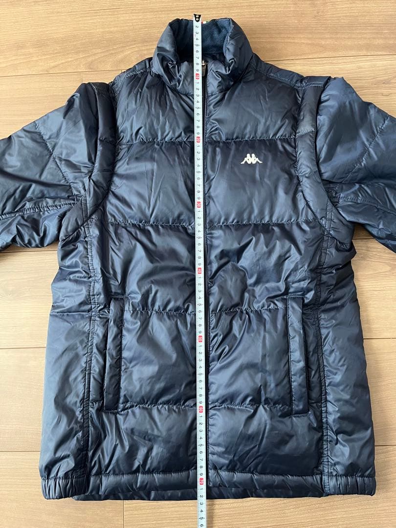 不定期値下げ カッパ Kappa 中綿 セットアップ ゴルフ ネイビーM