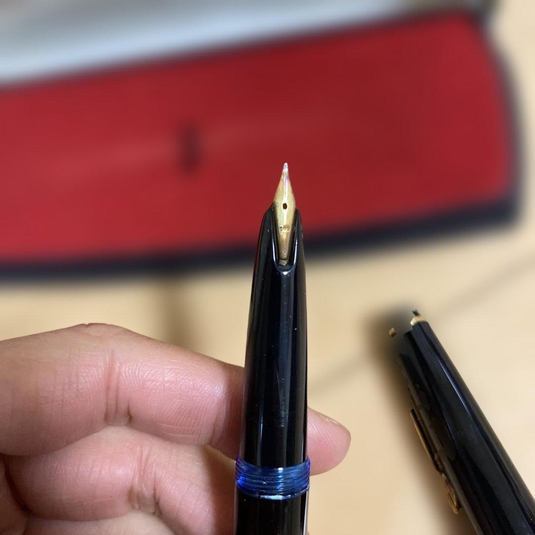 モンブラン　万年筆　　585 ケース付き