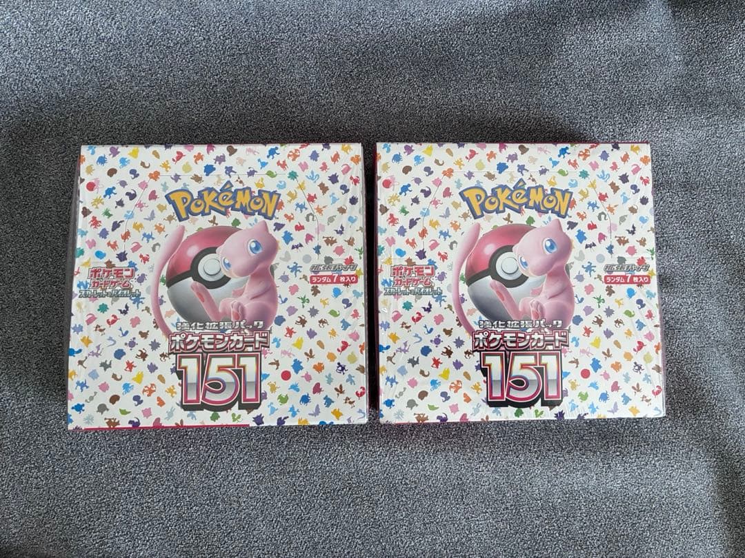 ポケモンカード151 未開封シュリンク付き １BOX