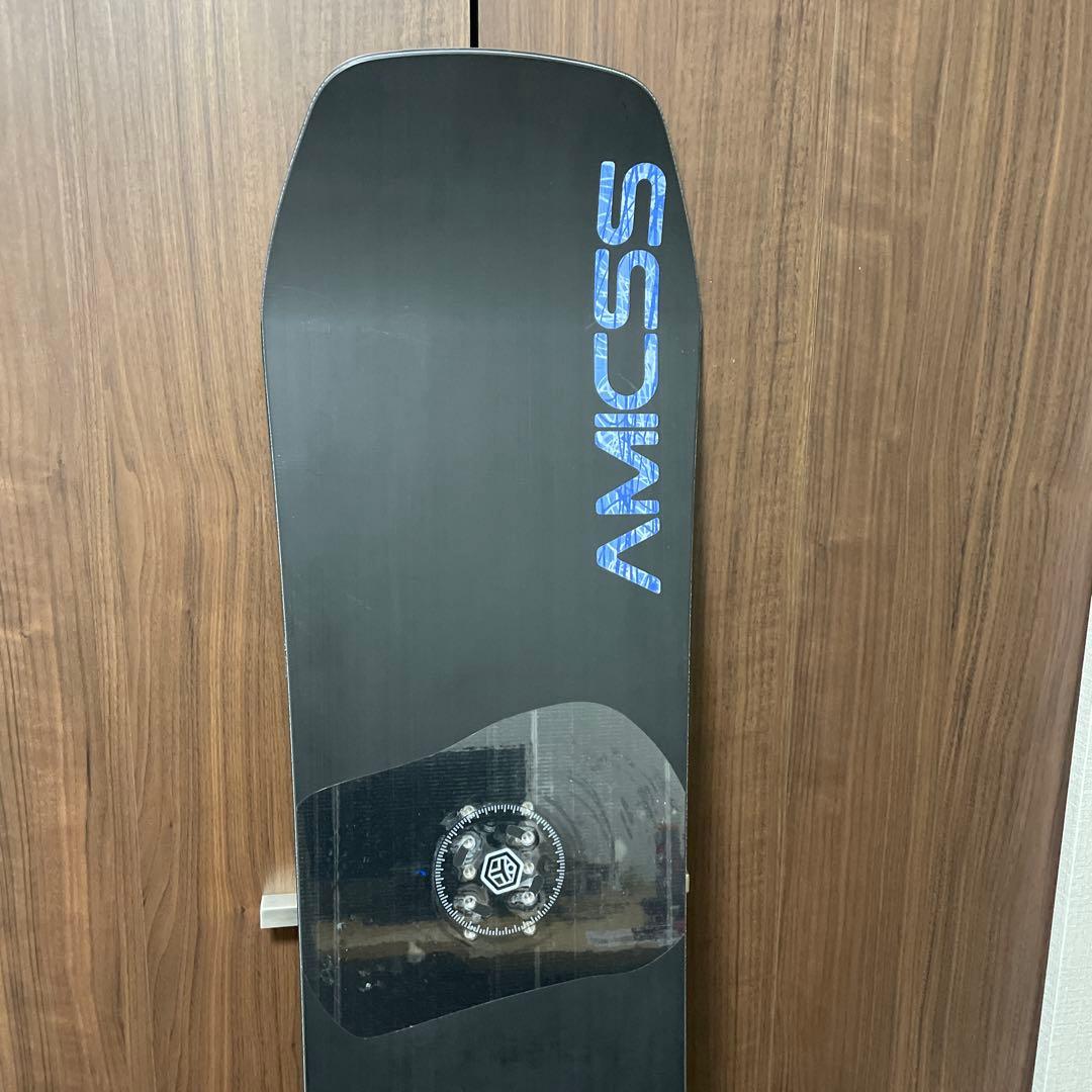 25-26 AMICSS XFIT 158 スノーボード ブラック