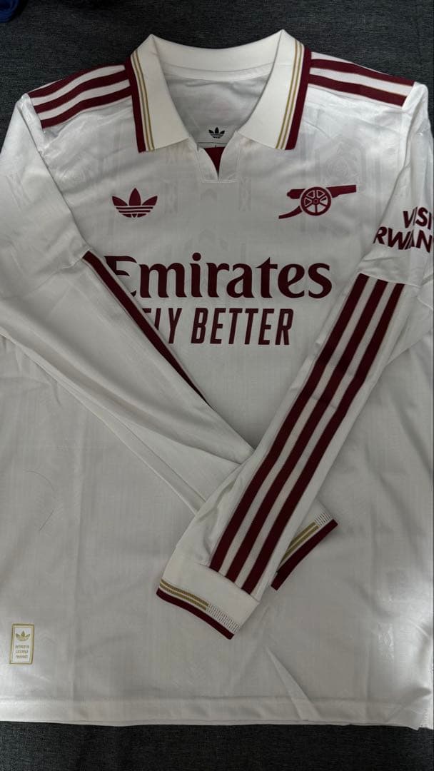 アーセナル 3rd 長袖 25/26 オーセンティック ユニホーム