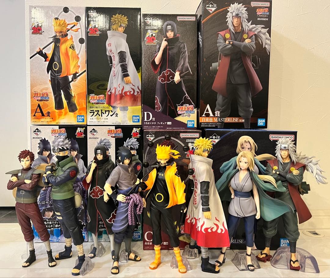 NARUTO フィギュアセット 全て箱あり