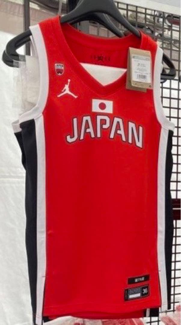 【未開封】バスケ AKATSUKI JAPAN レプリカユニフォーム ナンバー無