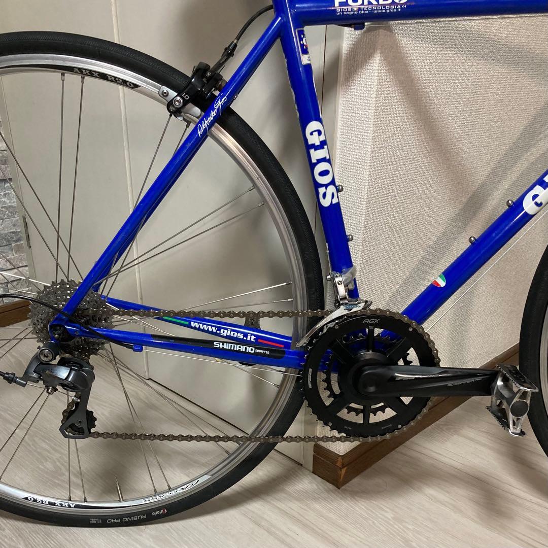 gios furbo ロードバイク 8s クロモリ