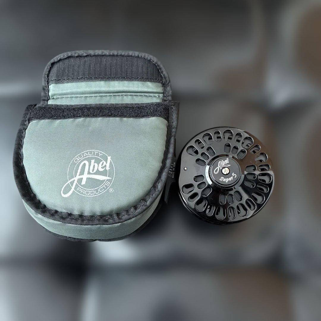 Abel Super 5 フライリール 収納ケース付き