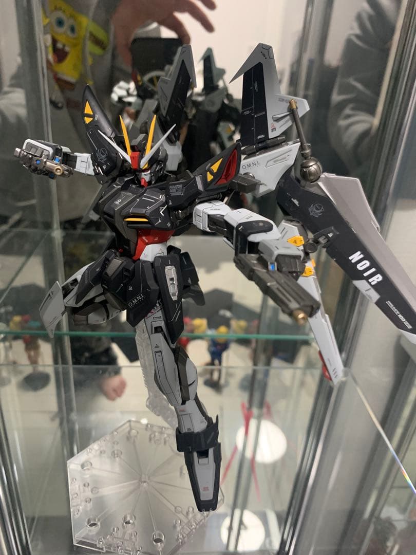 MG ストライクノアールガンダム 全塗装完成品