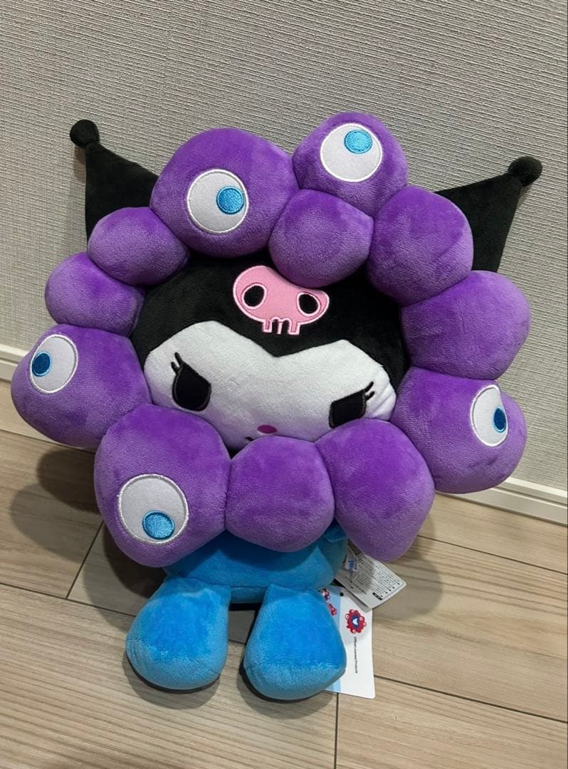 大阪関西万博限定　サンリオ・クロミ　ミャクミャクなりきりぬいぐるみ Lサイズ