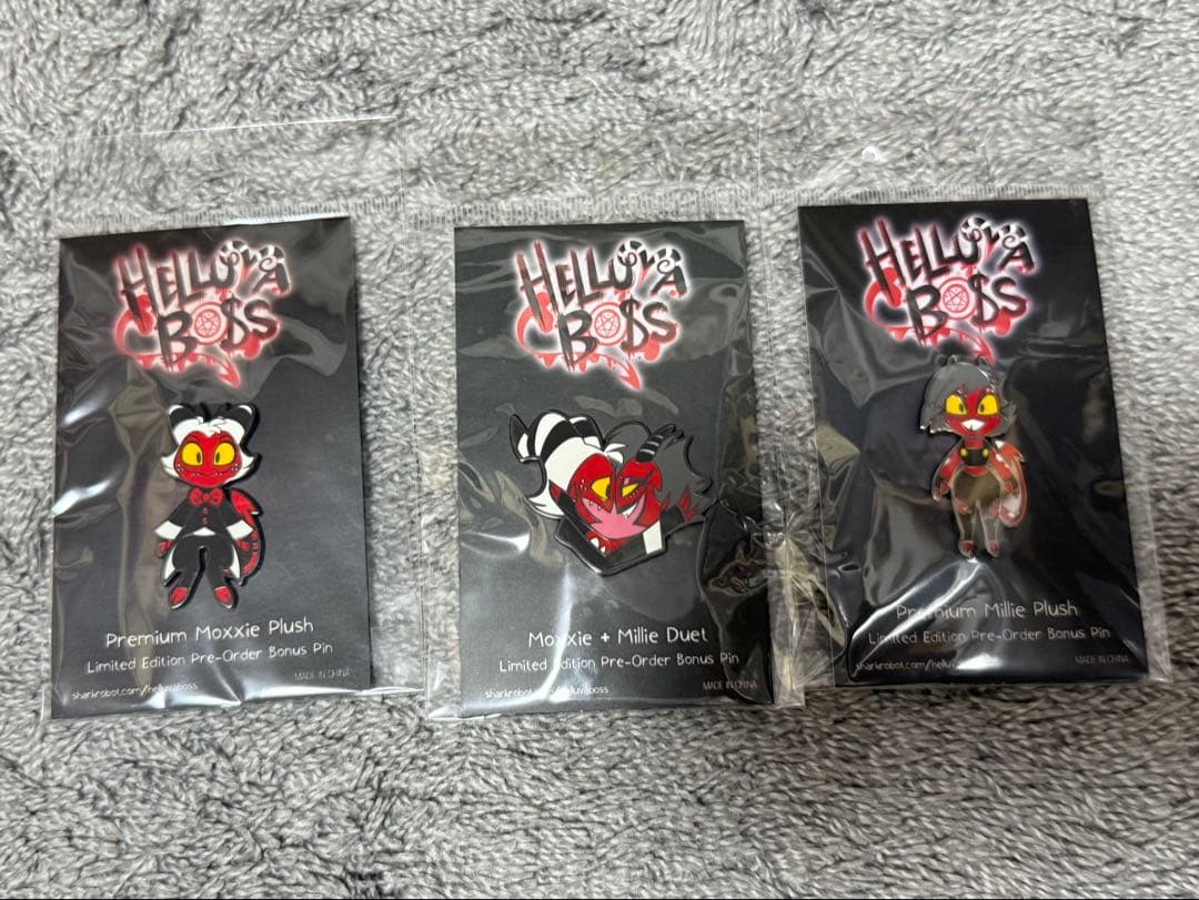 ヘルヴァボス　ミリー　モクシー　ぬいぐるみ　等グッズまとめ