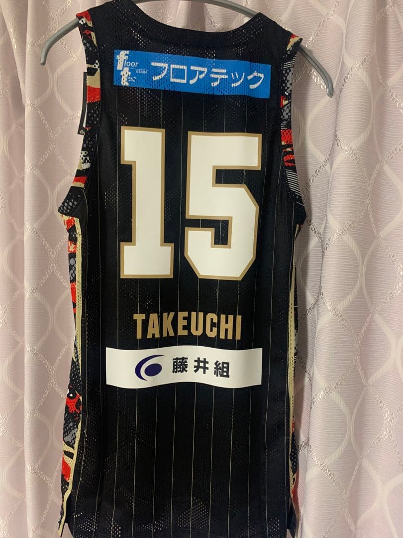 大阪エヴェッサ　オーセンティックユニフォーム　竹内譲次