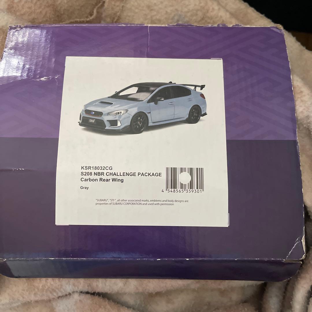 S208 NBR CHALLENGE PACKAGE 京商サムライ　箱破れあり