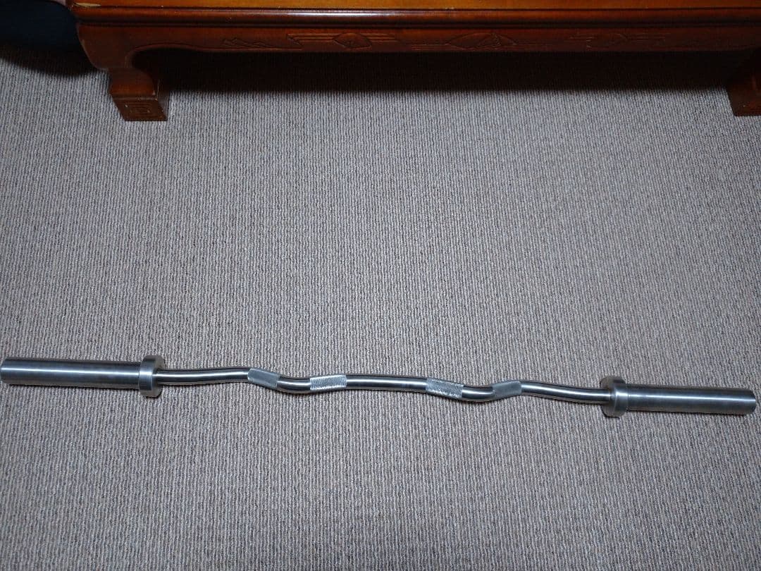 REP Fitness EZカールバー ステンレススチール 140