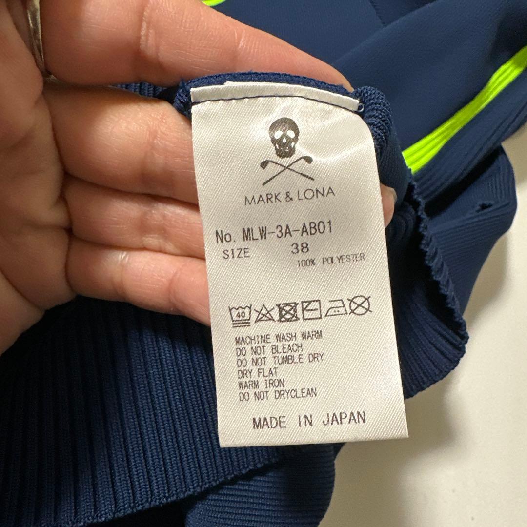 MARK & LONA ゴルフ セーター 38 ネイビー