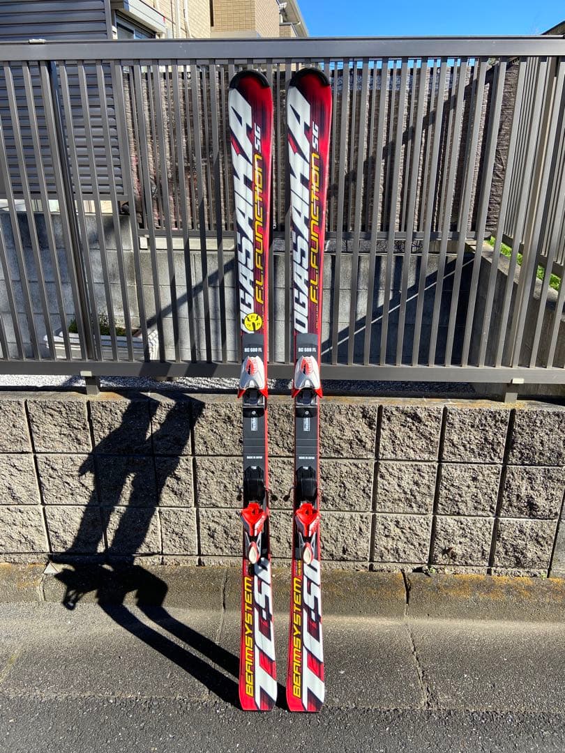 GASAKAスキー板TC-S 170 FLプレート MARKER16