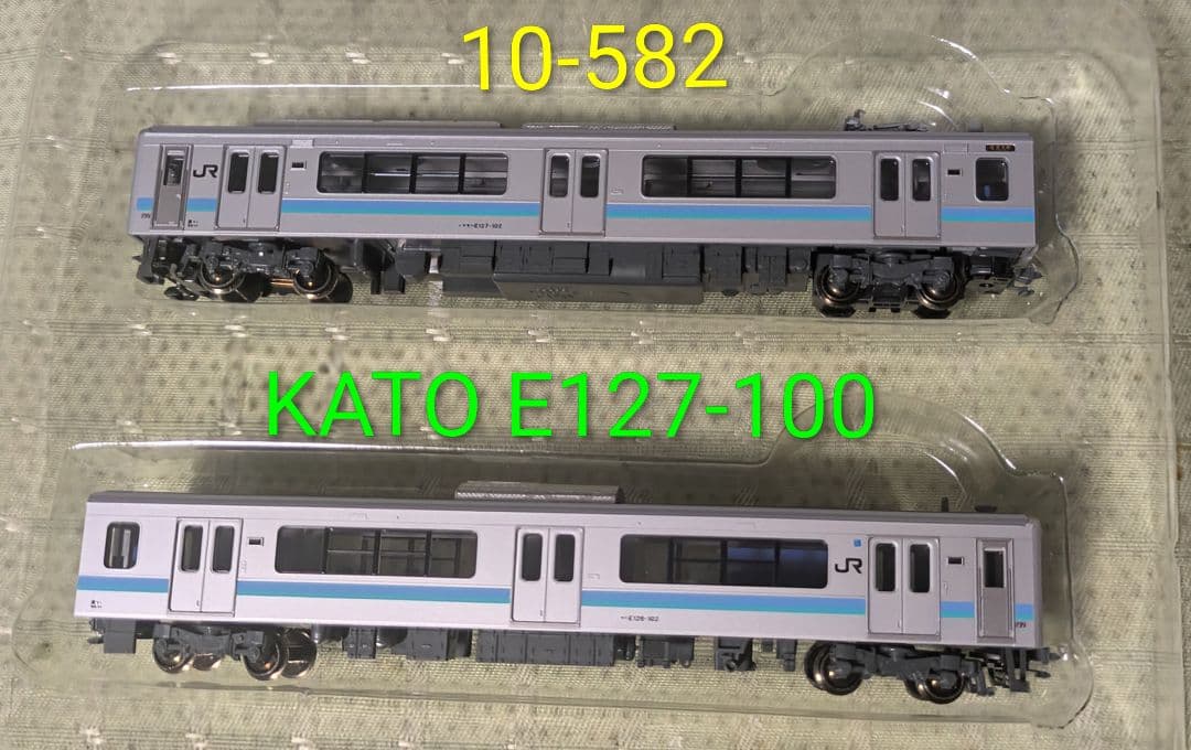 KATO 10-582 E127-100 2両セット(未使用&新品&ストック品)
