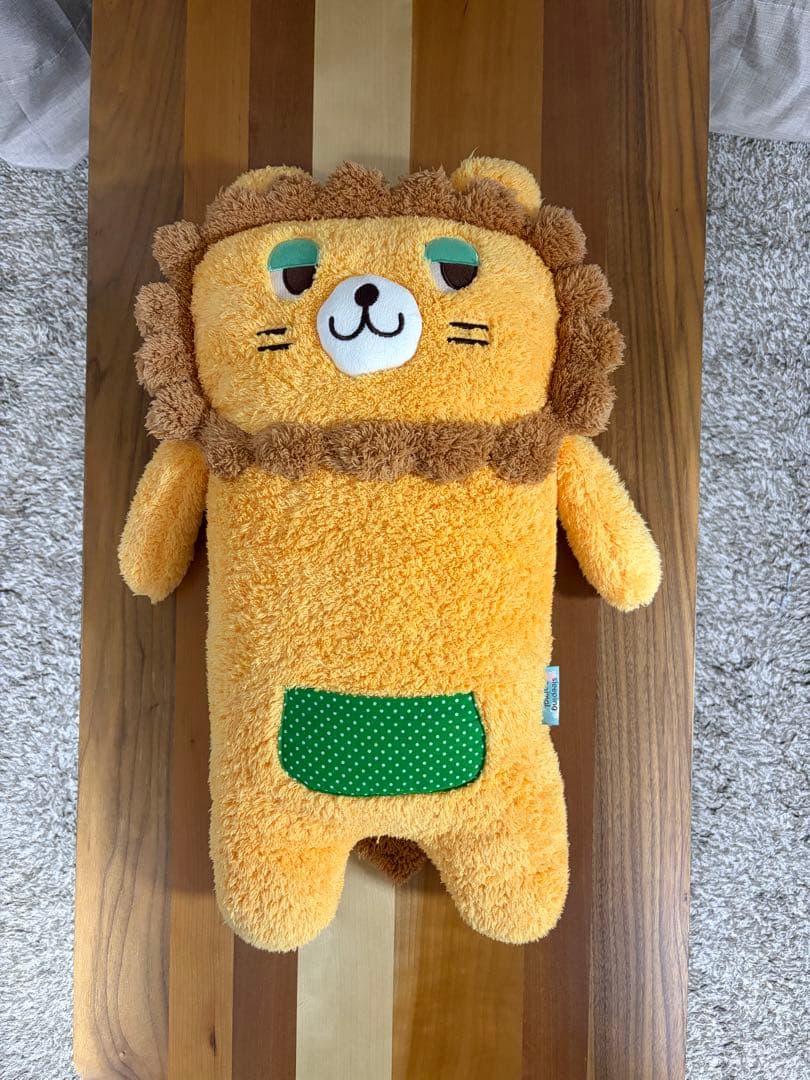 【ぐーたらポッケ スリーピングアニマル】 ライオン