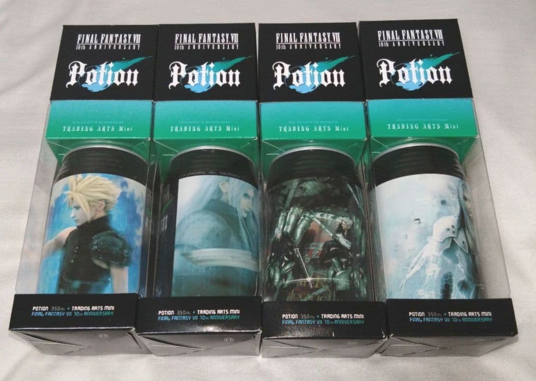 【未開封品】FINAL FANTASY VII ポーション 缶 フィギュア