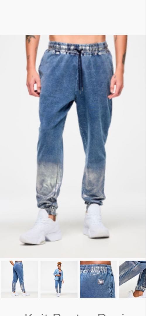 新品　正規品　ズンバ　Lサイズデニムパンツ