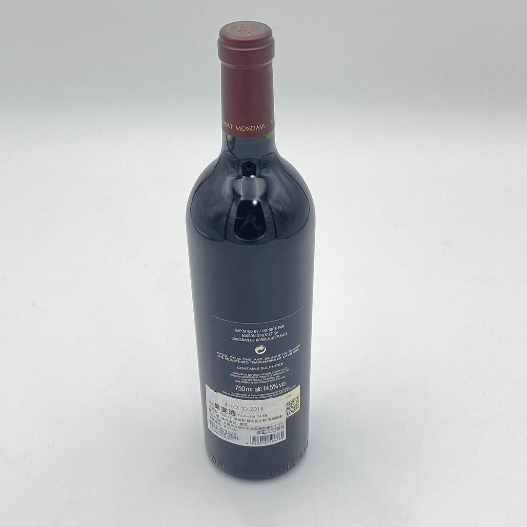 【未開栓】Opus One オーパスワン 2016 赤ワイン 750ml