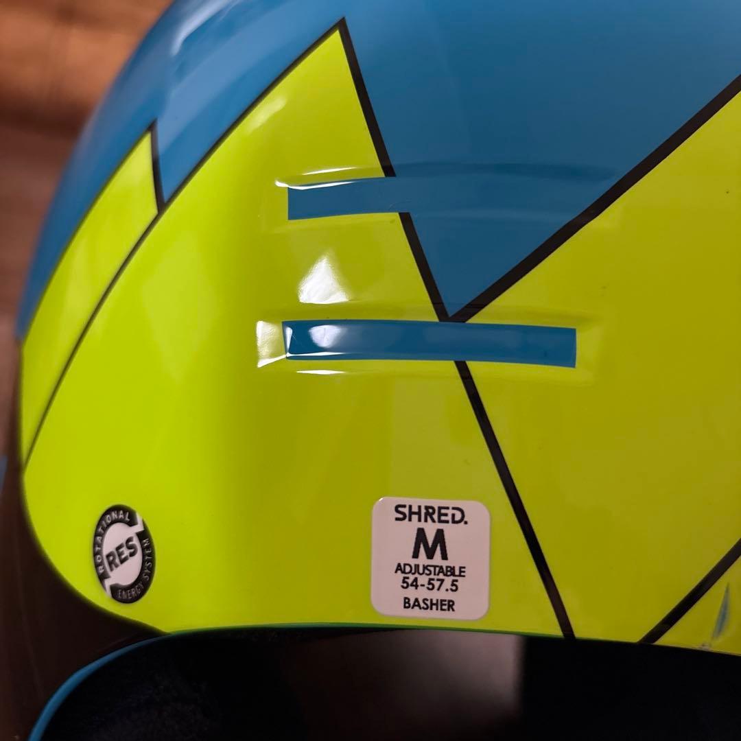 mini SHRED. ヘルメット 青