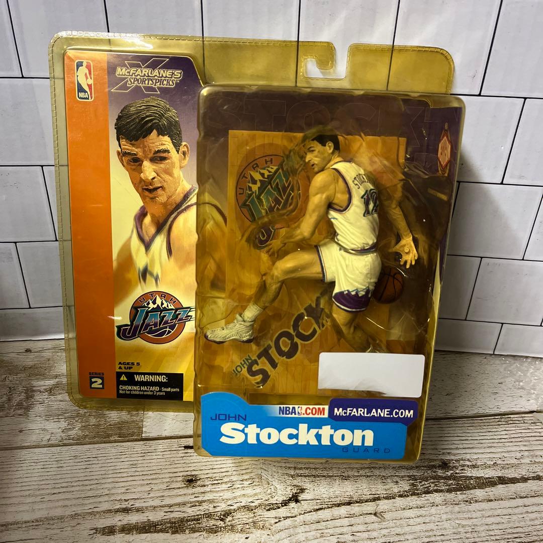 NBA★JOHN STOCKTON★フィギュア★MCFARLANE