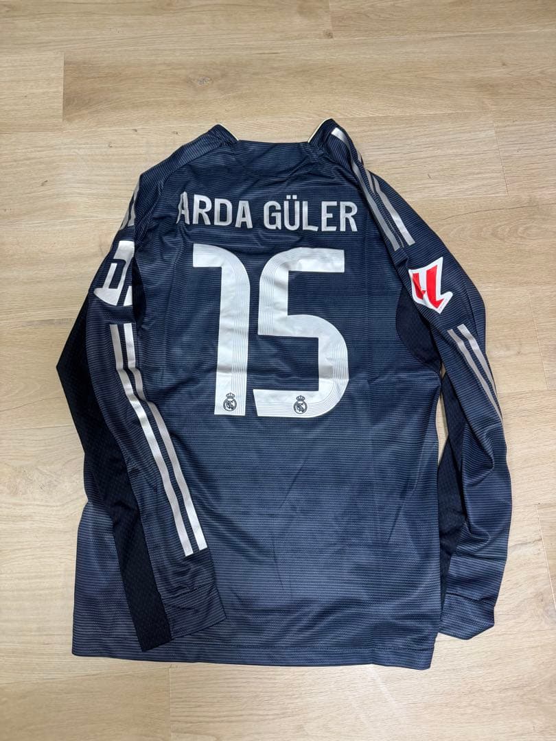 レアルマドリード　長袖　アウェイ　ユニフォーム　アルダギュレル　L