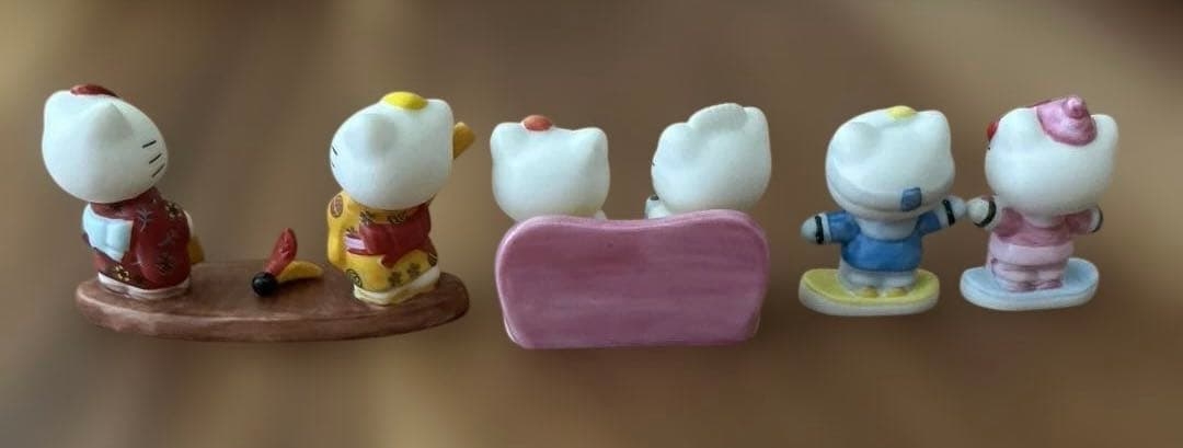 【値下げ】ハローキティ　陶器　置物