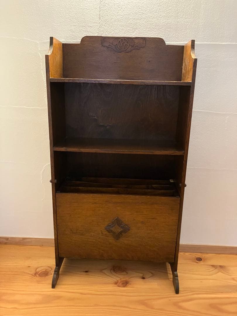 アンティーク　本棚　飾り棚