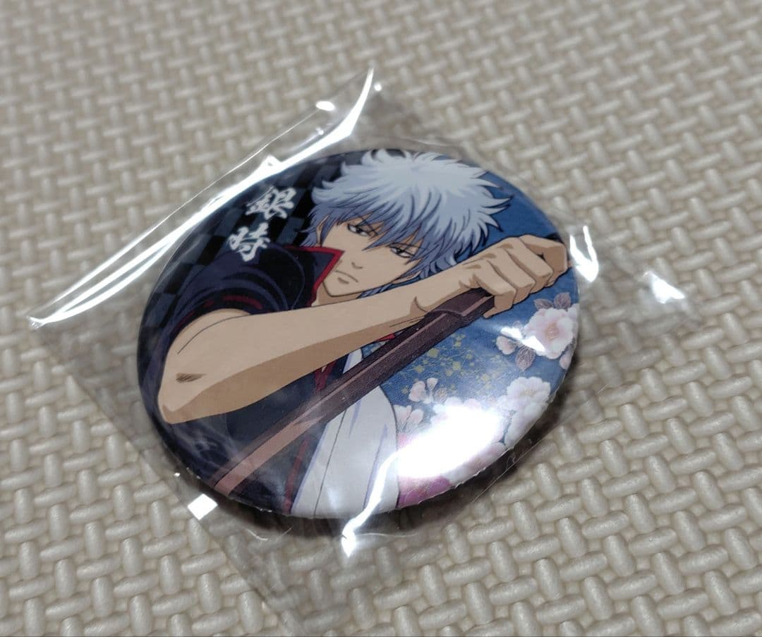 銀魂　坂田銀時　Anime Japan2018　トレーディング缶バッジ