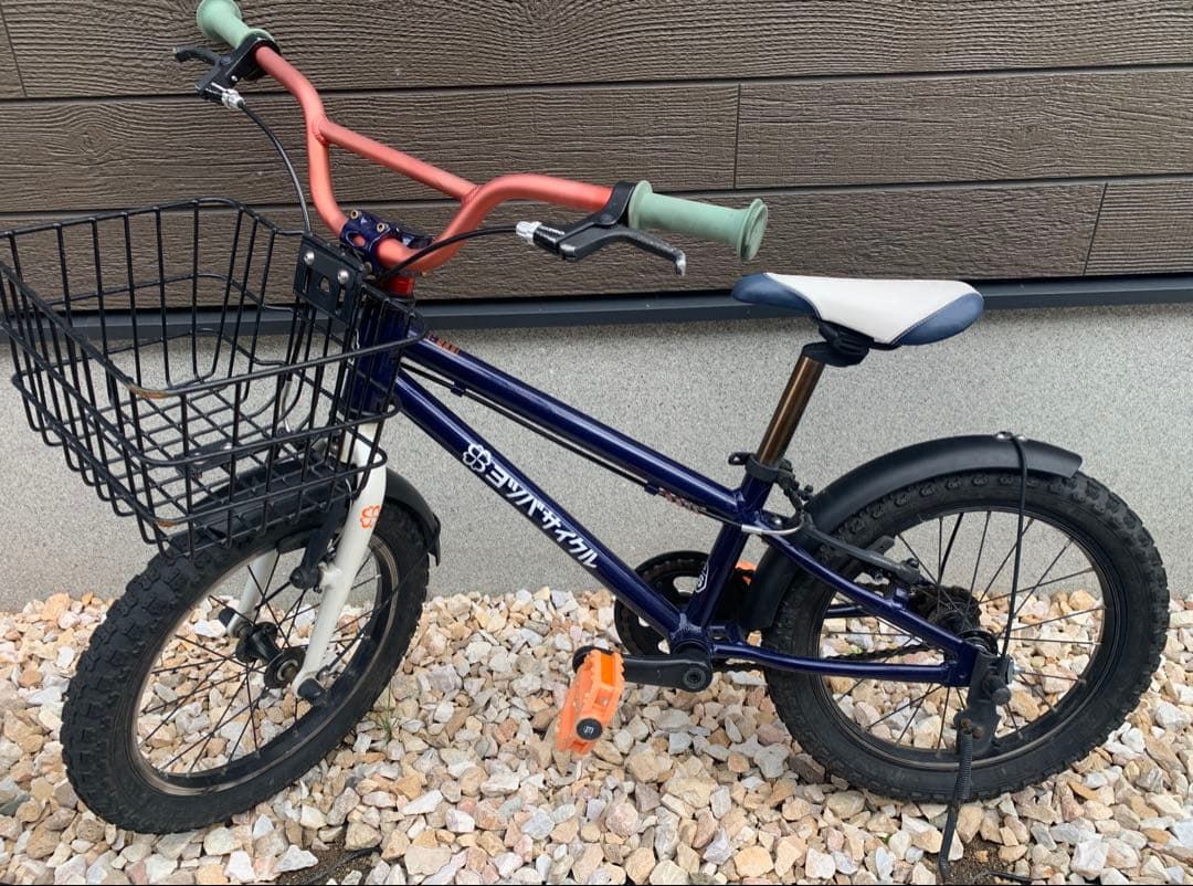 【大阪手渡し限定】ヨツバサイクル　16インチ　ネイビー