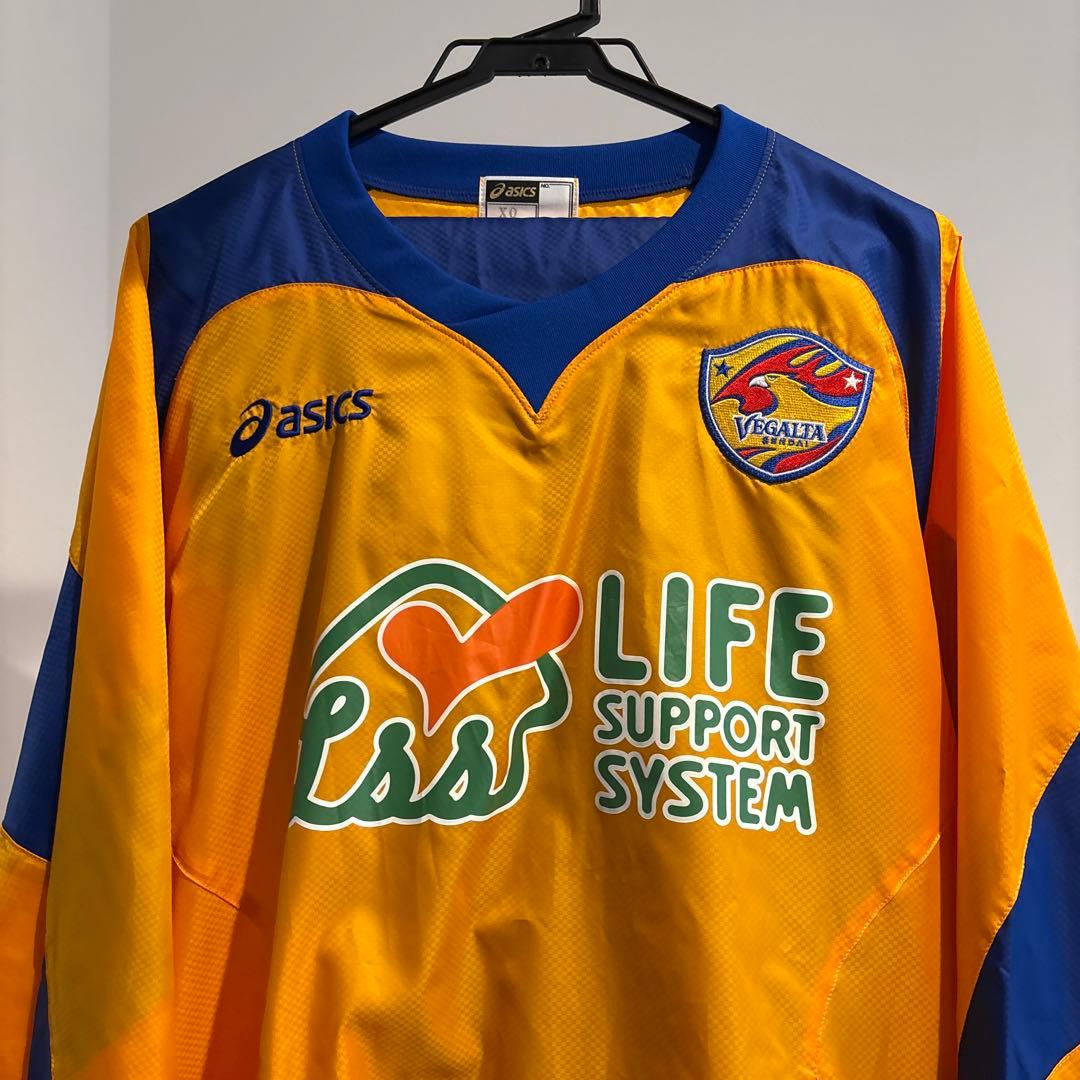 ベガルタ仙台 ピステ 長袖 オレンジ/青