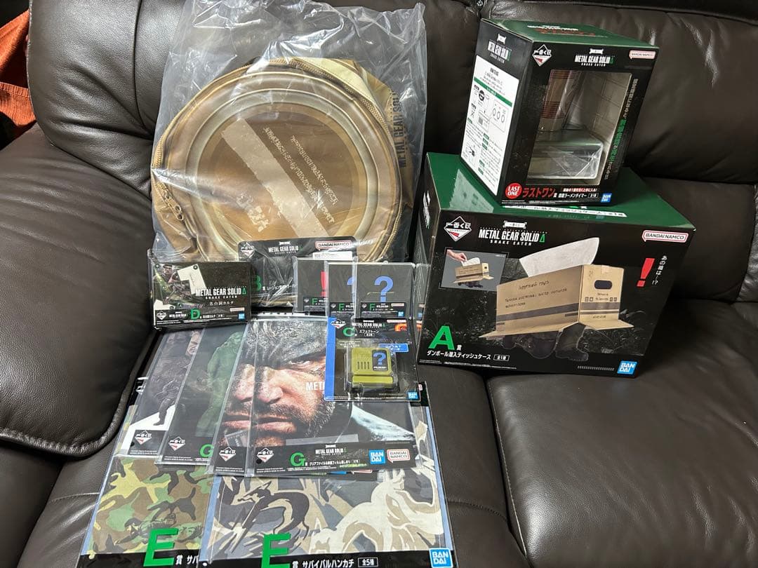 L GEAR SOLID 一番くじ　上位賞セミコンプセット