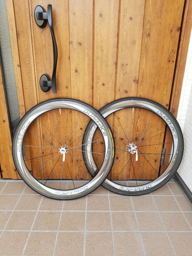 シマノ DURA-ACE WH-7801 カーボン チューブラー ホイールセット
