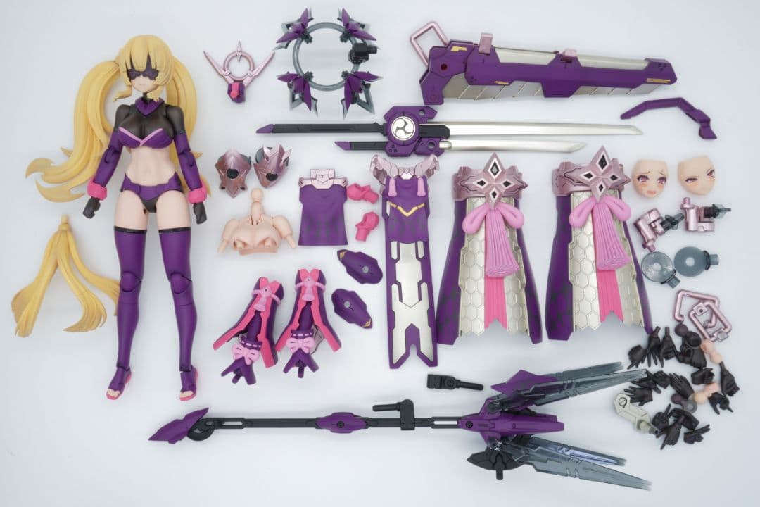 メガミデバイス 皇巫 アマテラス 日蝕 完成品 塗装品