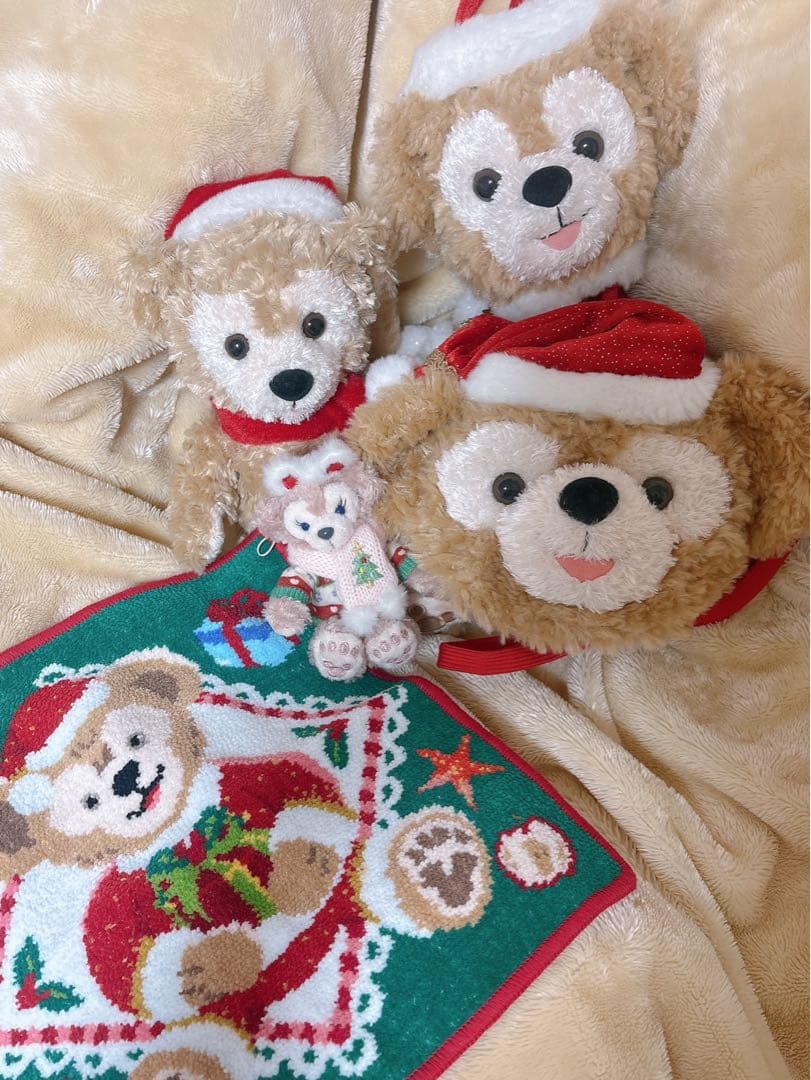 ダッフィー クリスマスぬいぐるみ セット
